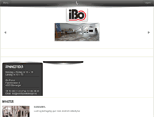 Tablet Screenshot of iboforus.no